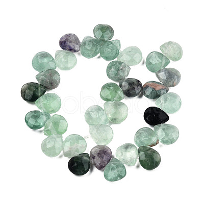 Natural Purple Fluorite Gemstone Beads Strands G-T006-04-1