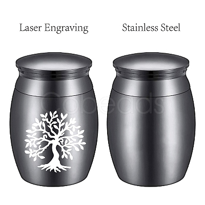 Alloy Cremation Urn Kit AJEW-CN0001-11O-1