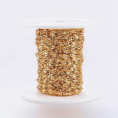 Ion Plating(IP) 304 Stainless Steel Dapped Chains CHS-H007-56G-1