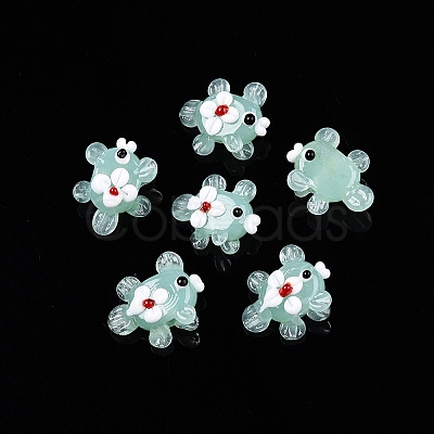 Handmade Lampwork Bumpy Beads Strands LAMP-T021-25G-1