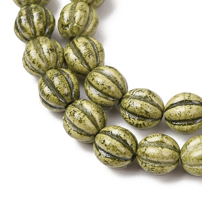 Vintage Handmade Porcelain Beads Strands PR-CBAA37B-09C-1