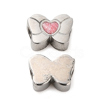 304 Stainless Steel Beads STAS-E198-02P-1