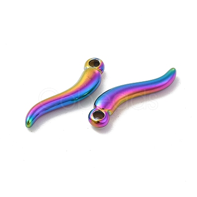 Ion Plating(IP) 304 Stainless Steel Pendants STAS-B032-05MC-1