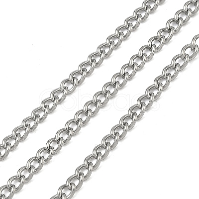 304 Stainless Steel Curb Chains CHS-B016A-P-1