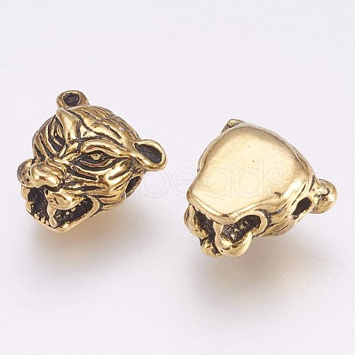 Tibetan Style Alloy Beads PALLOY-K234-06AG-1