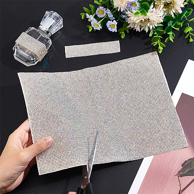 Self-Adhesive Rhinestone Stickers DIY-WH0430-210A-1