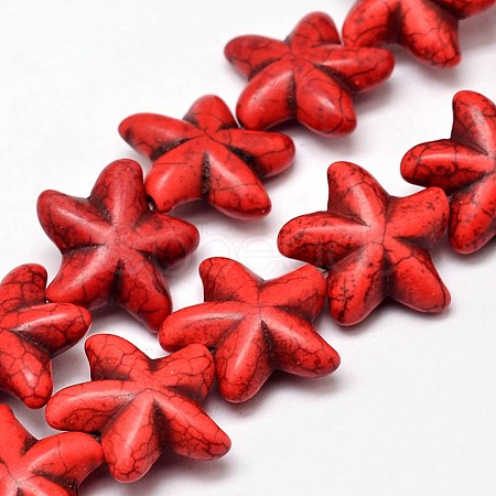 Synthetic Turquoise Bead Strands G-M151-01-1
