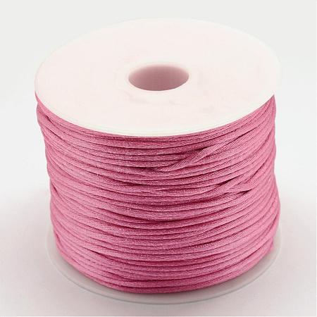 Nylon Satin Rattail Cords NWIR-R025-1.0mm-106-1