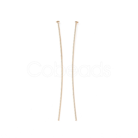 Brass Flat Head Pins KK-WH0058-03D-G02-1