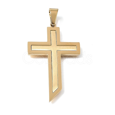 304 Stainless Steel Pendants SA-CBAC939-01G-1