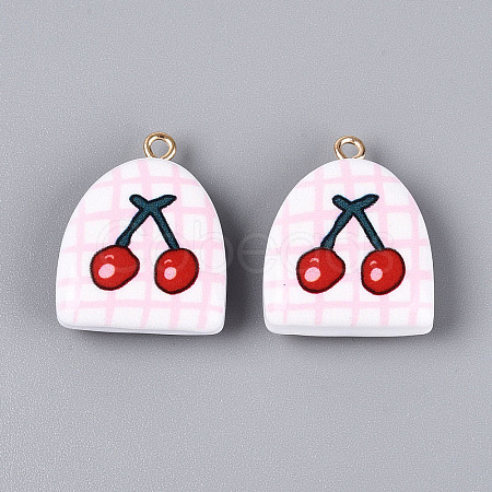 Printed Acrylic Pendants OACR-T030-43A-1