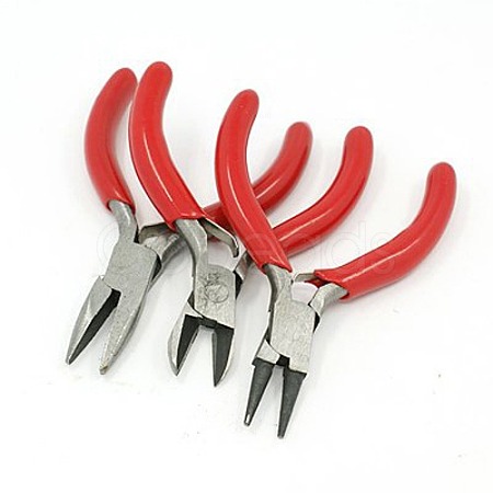 A set of Carbon Steel Jewelry Pliers P017Y-1