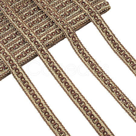 Polyester Braided Ribbons OCOR-WH0046-85B-1
