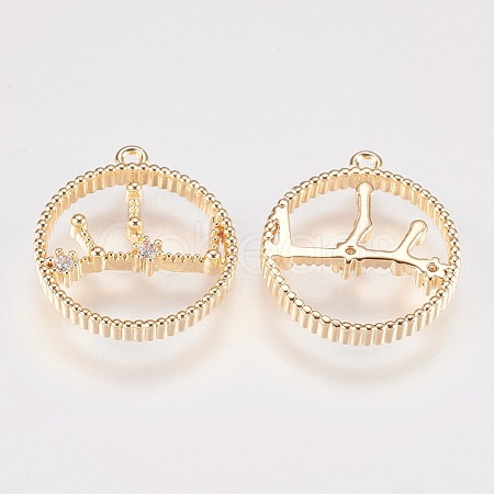 Brass Pendants KK-K215-01H-1