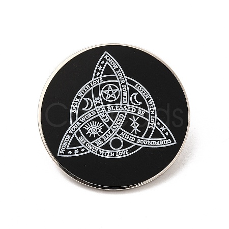 Sailor's Kont with Word Alloy Brooch for Backpack Clothes JEWB-G020-02P-1