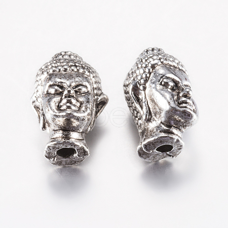 Tibetan Style Alloy Beads PALLOY-F200-07AS-1
