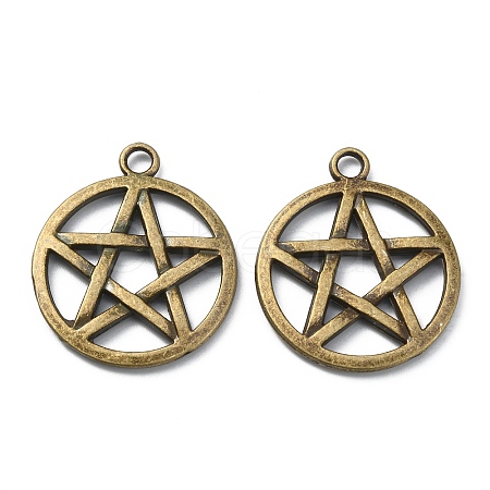 Tibetan Style Alloy Pendants LS-FIND-WH0110-AB-1