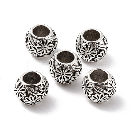 Tibetan Style Alloy Beads PALLOY-C154-31AS-1