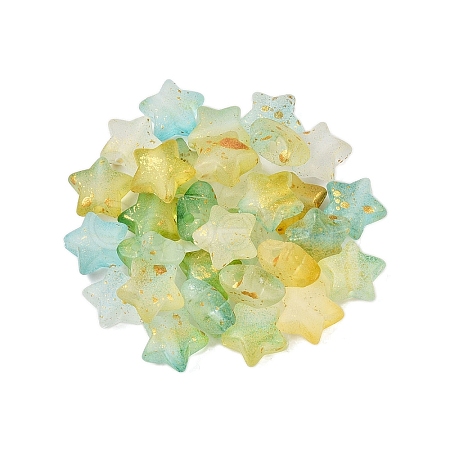 Frosted Acrylic Beads FACR-CJC0008-01C-1