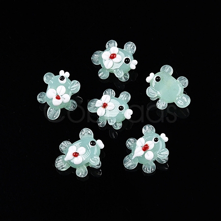 Handmade Lampwork Bumpy Beads Strands LAMP-T021-25G-1