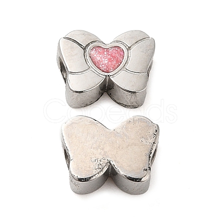 304 Stainless Steel Beads STAS-E198-02P-1