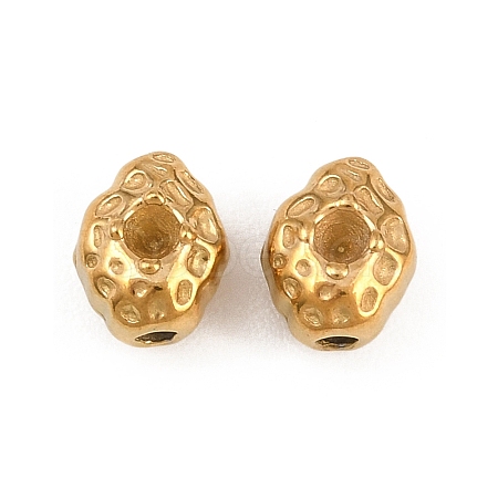 304 Stainless Steel Beads STAS-D394-01C-G-1