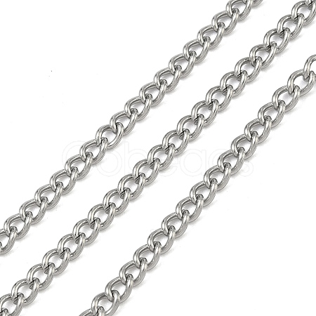 304 Stainless Steel Curb Chains CHS-B016A-P-1