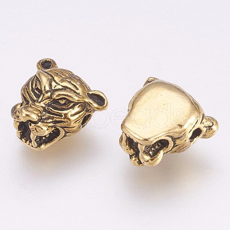 Tibetan Style Alloy Beads PALLOY-K234-06AG-1