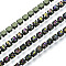 Electrophoresis Iron Rhinestone Strass Chains, Rhinestone Cup Chains, with Spool, Colorful, SS8.5, 2.4~2.5mm, about 10yards/roll