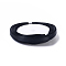 Single Face Satin Ribbon, Polyester Ribbon, Black, 1/4 inch(6mm), about 25yards/roll(22.86m/roll), 10rolls/group, 250yards/group(228.6m/group)