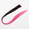 Fashion Women's Hair Accessories, Iron Snap Hair Clips, with Nylon Hair Wigs, Coconut Brown, 47cm