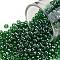 TOHO Round Seed Beads, Japanese Seed Beads, (108B) Transparent Mint Green Luster, 8/0, 3mm, Hole: 1mm, about 222pcs/10g