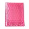 Laser Film Package Bags, Bubble Mailer, Padded Envelopes, Rectangle, Deep Pink, 24x15x0.6cm