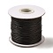 Korean Waxed Polyester Cord, Coconut Brown, 1mm, about 85yards/roll