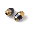 Electroplate Glass Beads DGLA-C001-01B-3