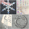 Glass Beads & Pendants Findings Kits GLAA-SC0002-92-7