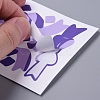 Bowknot & Heart Pattern Decorative Stickers Sheets DIY-L037-G05-3