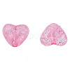 Transparent Crackle Acrylic Beads MACR-N006-14-A01-4