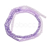 Cubic Zirconia Beads Strands ZIRC-P125-2x3mm-01-4