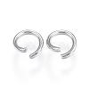 Tarnish Resistant 304 Stainless Steel Open Jump Rings STAS-F110-06P-2