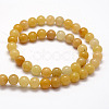Natural Old Topaz Jade Beads Strands X-G-F364-06-8mm-2