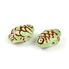 Handmade Porcelain Beads PORC-N009-07A-2