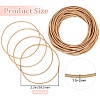 30Pcs Spring Bracelets TWIR-BBC0001-06KCG-2