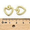 Brass Pendants KK-M324-17G-3