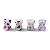 Printed Opaque Acylic Beads AC-CBAE004-08-1