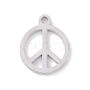 Non-Tarnish 304 Stainless Steel Charms STAS-K286-01B-P-1