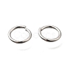 Brass Open Jump Rings KK-B147-03H-P-3