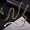 Yilis Handmade Alloy Link Chains LCHA-YS0001-01-7