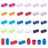 PandaHall Elite 48Pcs 12 Colors Plastic Screw Clasps FIND-PH0004-17-1