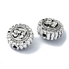 Tibetan Style Alloy Beads TIBEB-F065-05AS-2
